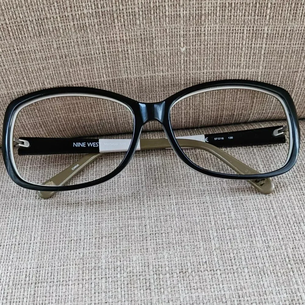 Nine West Women Eyeglasses/Sunglasses Frame Multi Color Glasses 57[]16 130